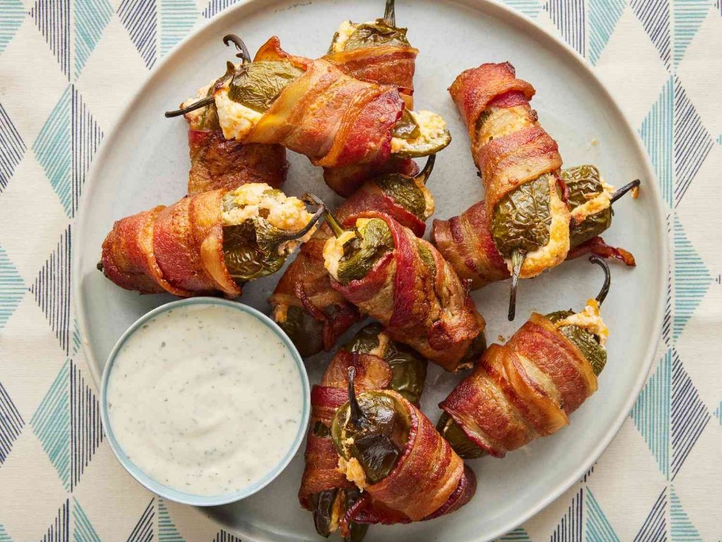 Bacon-Wrapped Stuffed Jalapeños