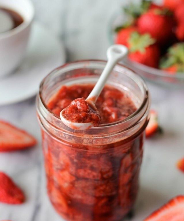 Balsamic Strawberry Jam