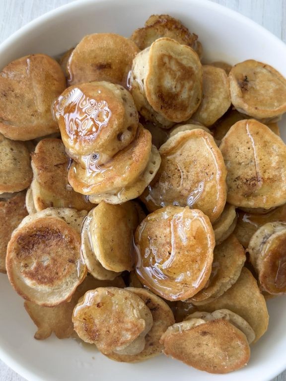 Banana Pancake Bites