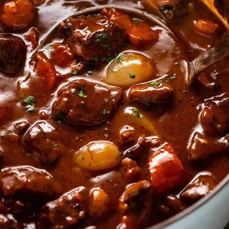 Beef Bourguignon Stew