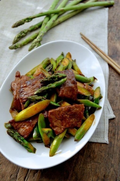 Beef and Asparagus Stir-Fry