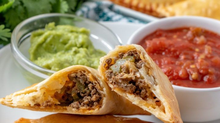 Beef and Cheese Empanadas with Flaky Crust