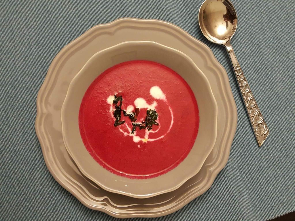 Beetroot and Ginger Immune-Boosting Soup