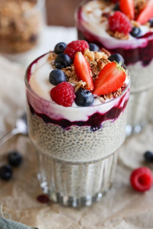 Berry and Chia Seed Pudding