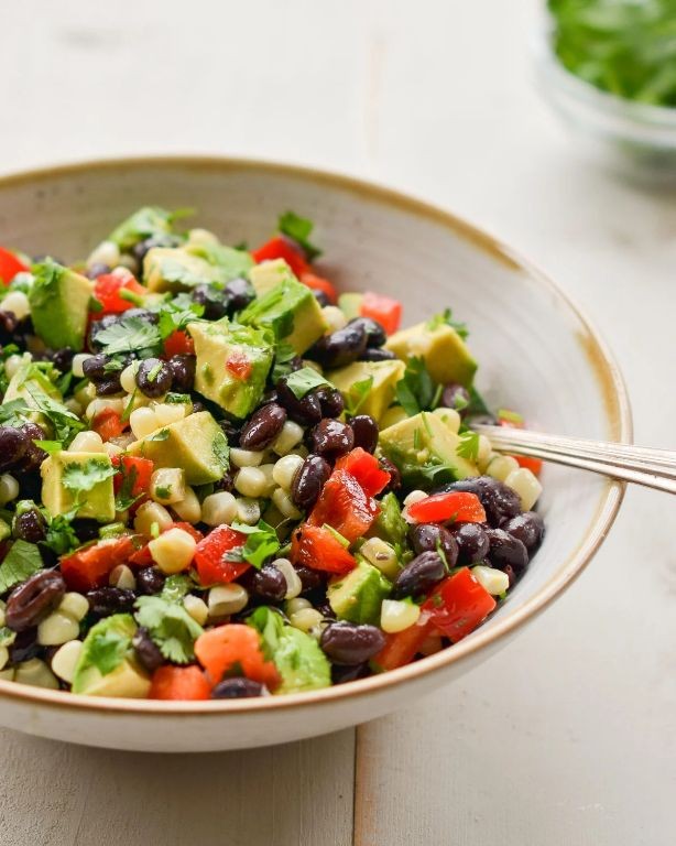 Black Bean and Corn Salad with Lime Dressing