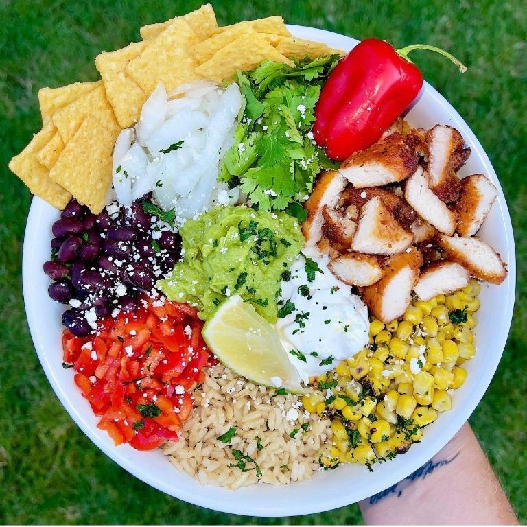 Blackened Chicken Burrito Bowl