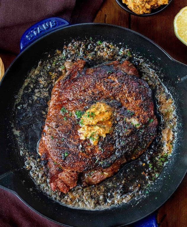 Blackened Coulotte Steak with Cajun Spices