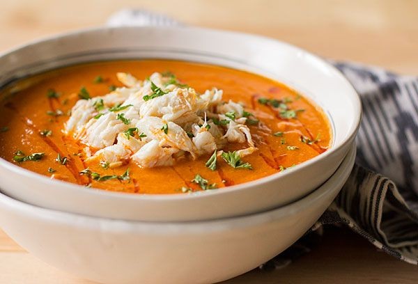 Blue Crab and Tomato Bisque