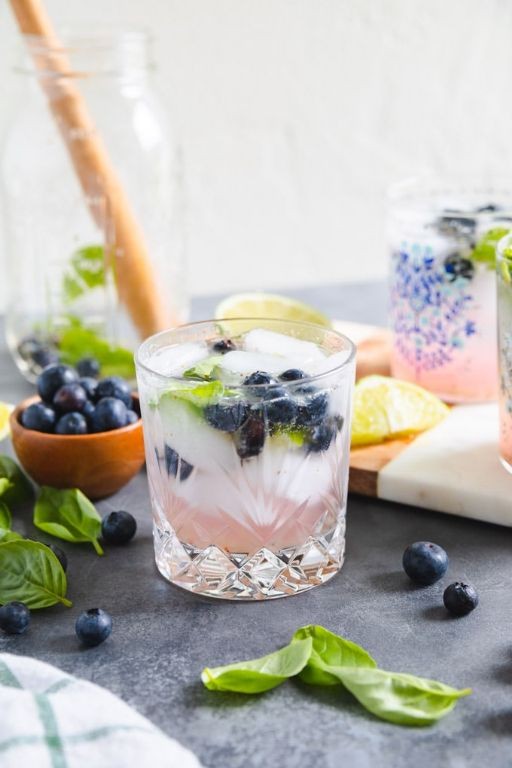 Blueberry Basil Infused Honey