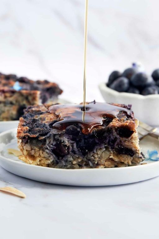 Blueberry Delight Oatmeal Bake