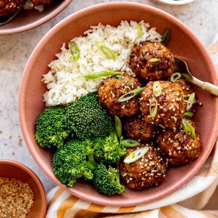 Bright Line Eating Turkey Meatballs