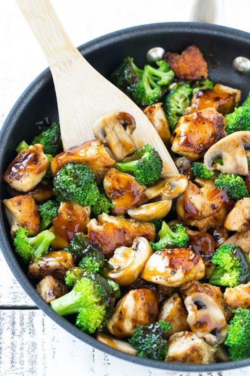 Broccoli and Chicken Stir-Fry