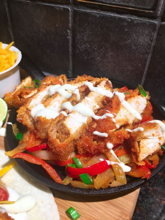 Buffalo Ranch Chicken Fajitas