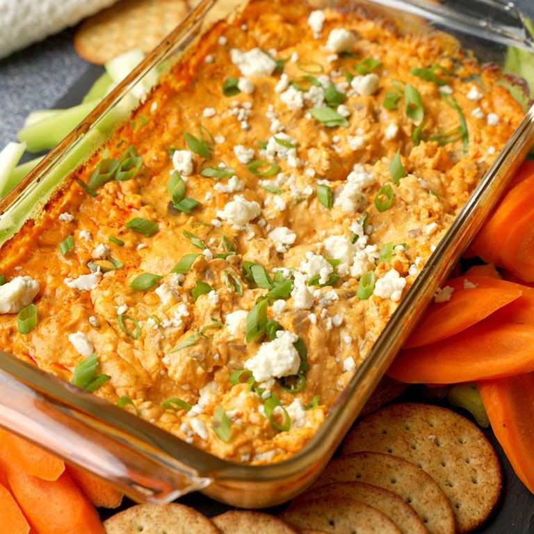 Buffalo Style Turkey Steak with Blue Cheese Dip