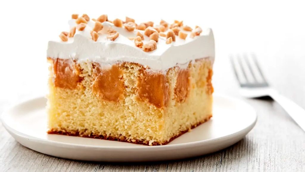Butterscotch Pudding Poke Cake