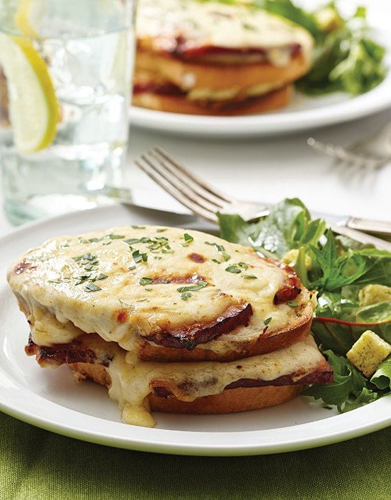 Buttery Croque Monsieur with Béchamel