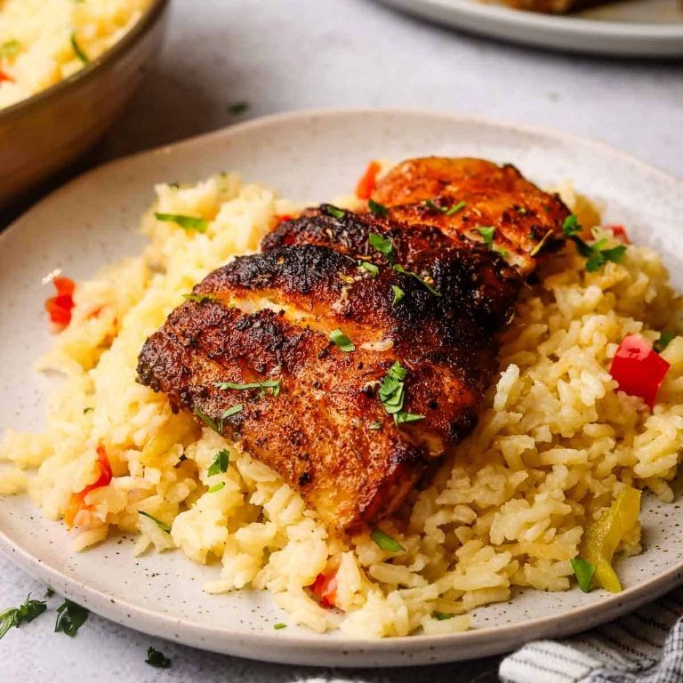 Cajun Blackened Fish Soup
