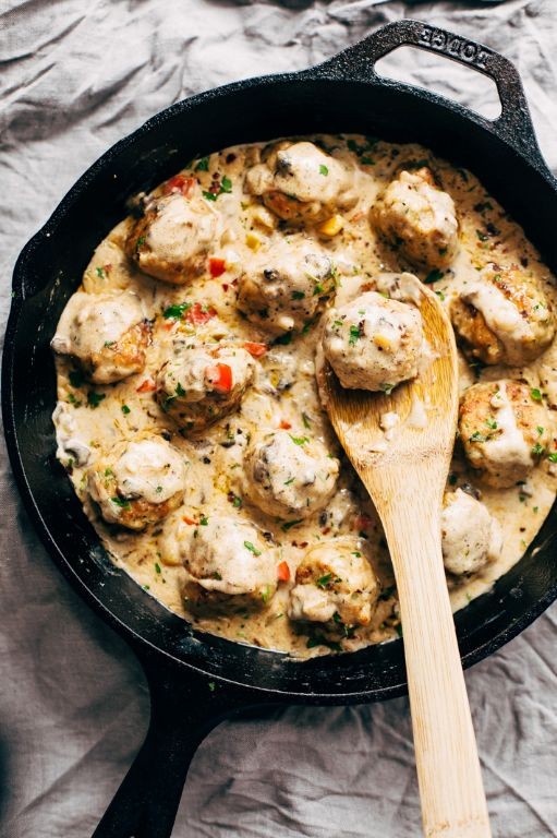 Cajun Spiced Aidells Chicken Meatballs