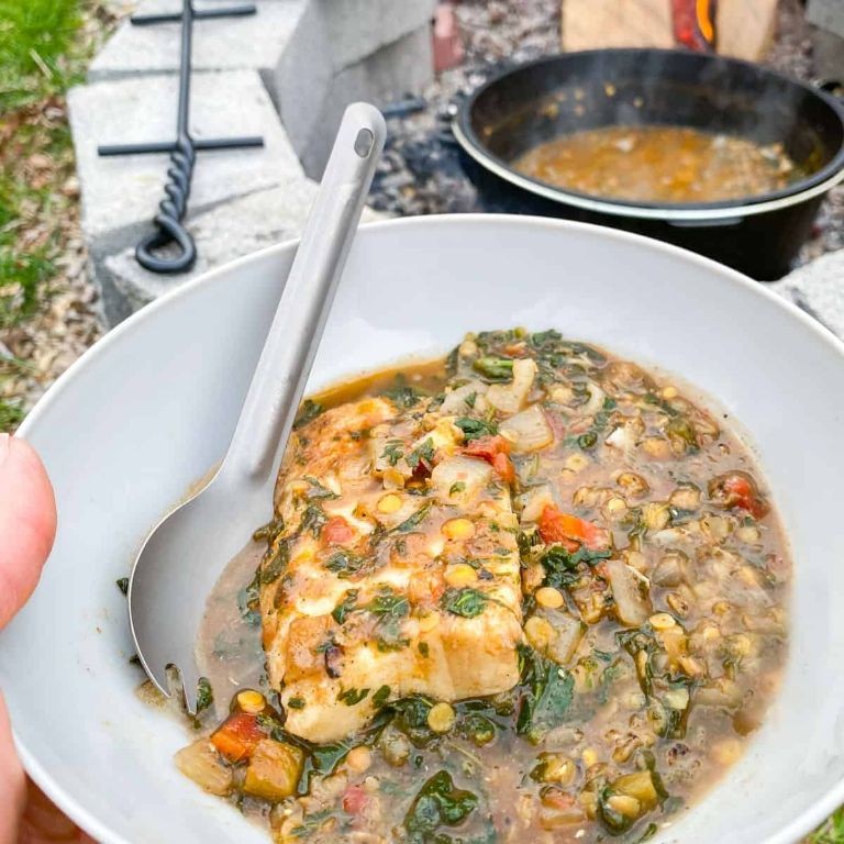 Campfire Lentil Stew