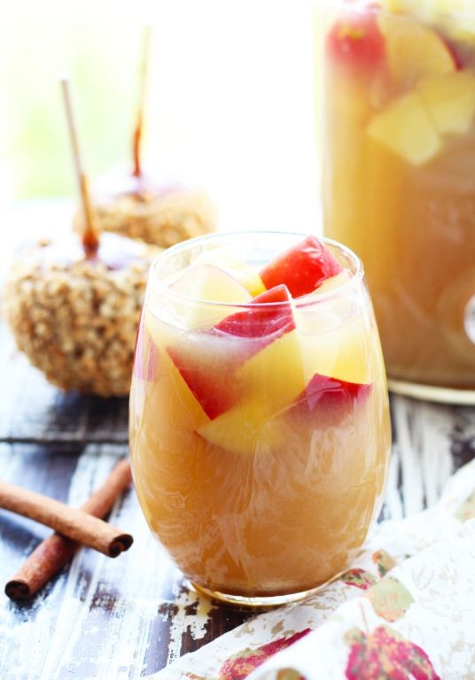 Caramel Apple Sangria