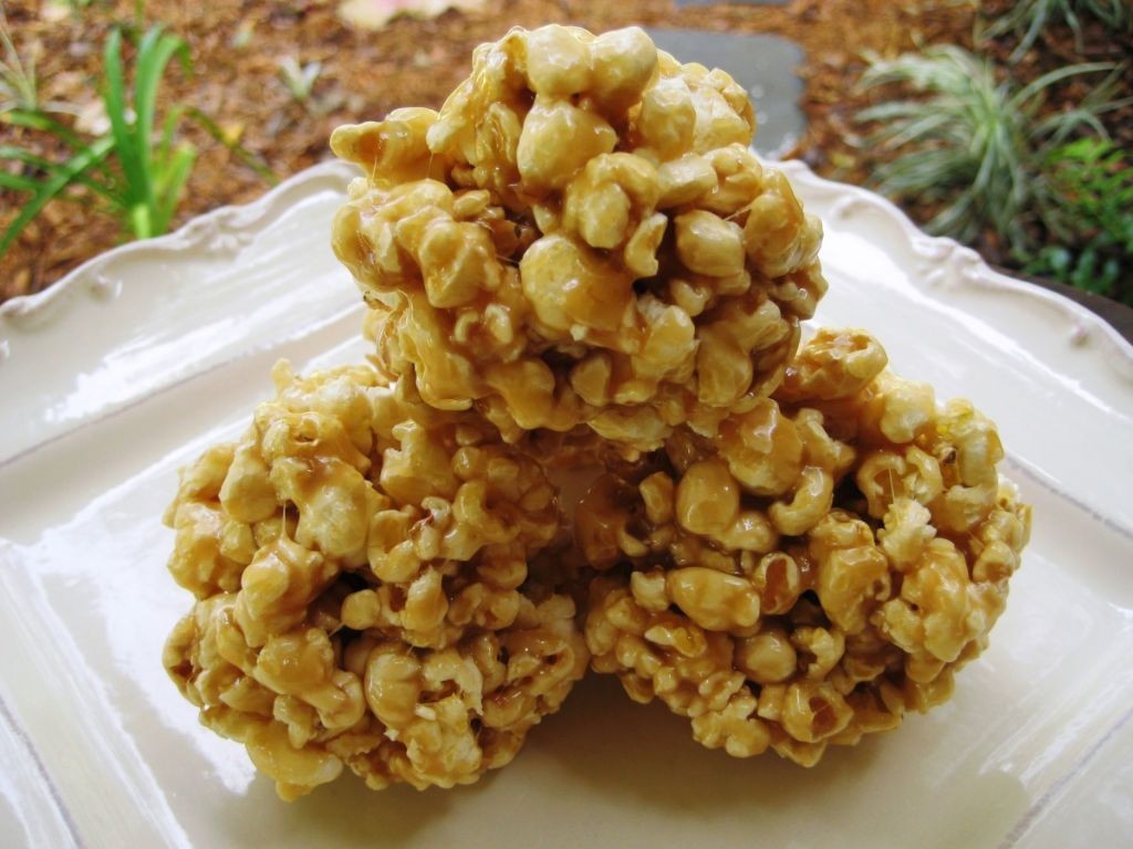 Caramel Popcorn Balls