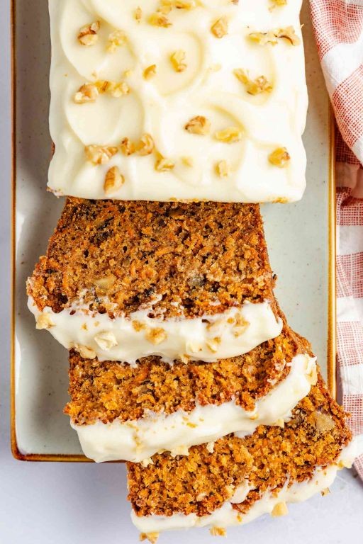 Carrot Cake Breakfast Bread