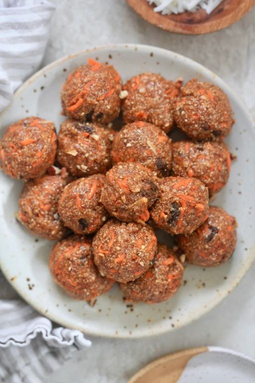 Carrot Cake Protein Balls