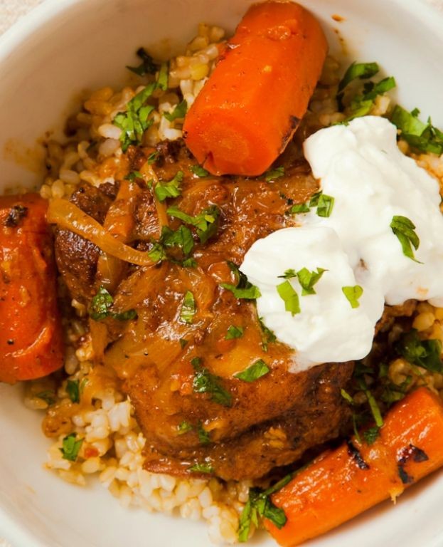 Carrot and Chicken Casserole with Ginger