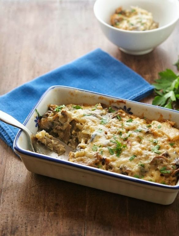 Cauliflower and Mushroom Casserole