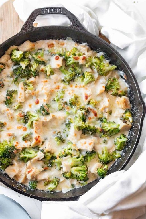 Cheesy Keto Broccoli Casserole
