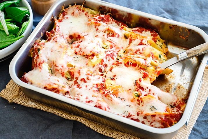 Chicken and Ricotta Stuffed Shells