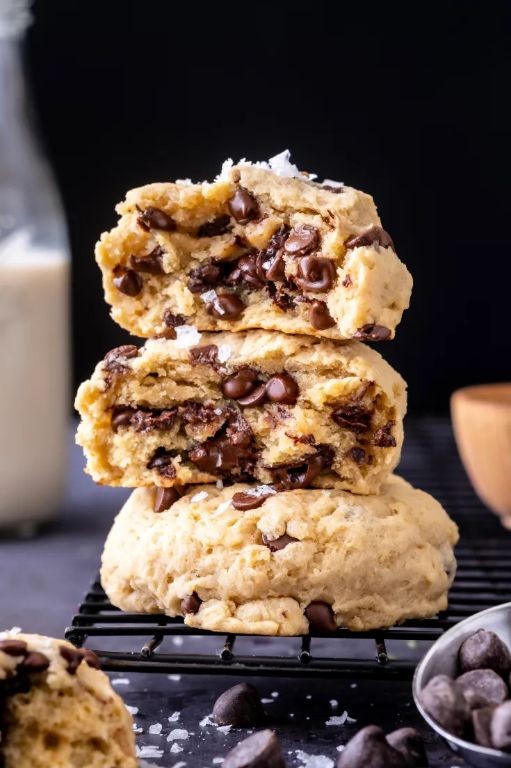 Chickpea Chocolate Cookies