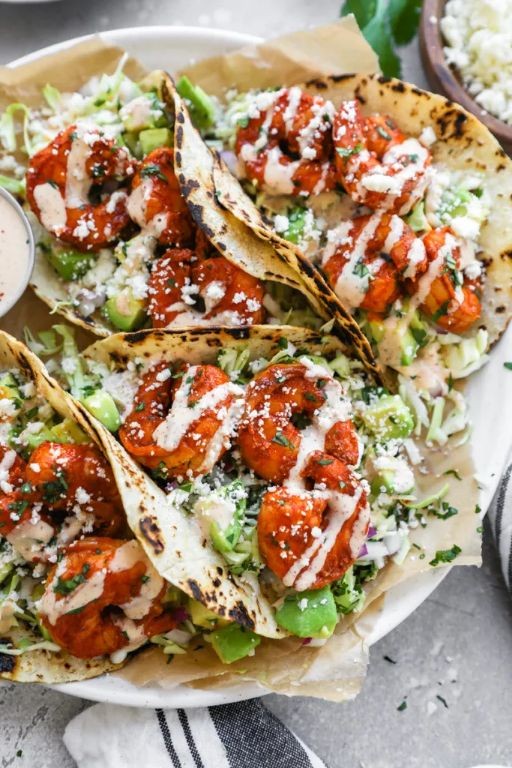 Chipotle Lime Grilled Shrimp Tacos