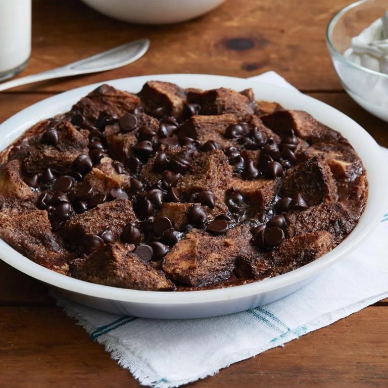 Chocolate Bread Pudding