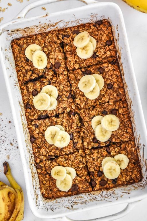 Chocolate Chip Banana Bread (Baked Ahead)