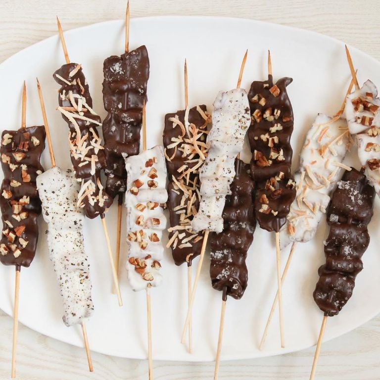 Chocolate-covered bacon