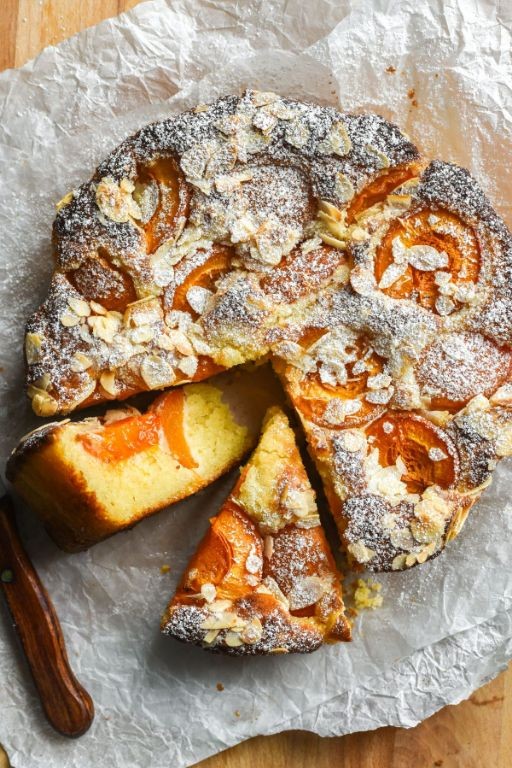 Classic Apricot Almond Cake