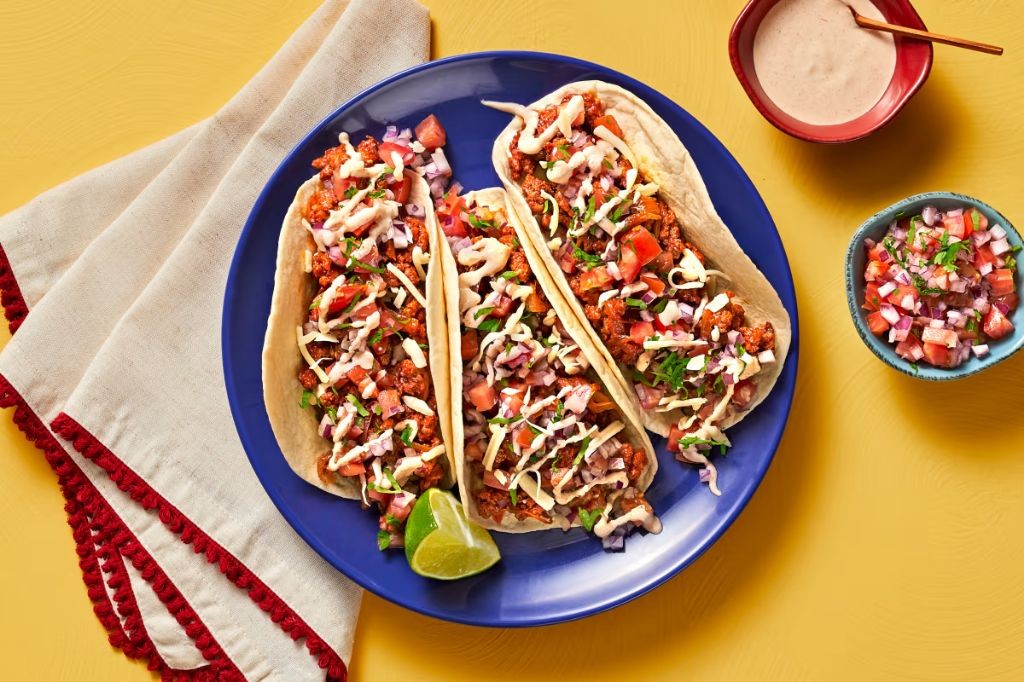Classic Beef Tacos with Fresh Salsa