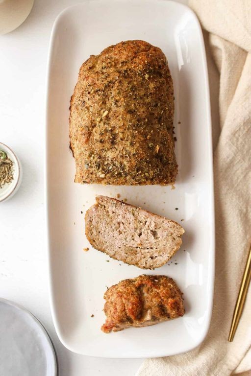 Classic Chicken Meatloaf with Herbs