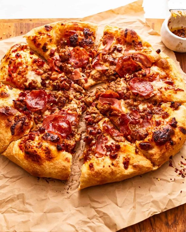Classic Pepperoni and Sausage MeatLovers Pizza