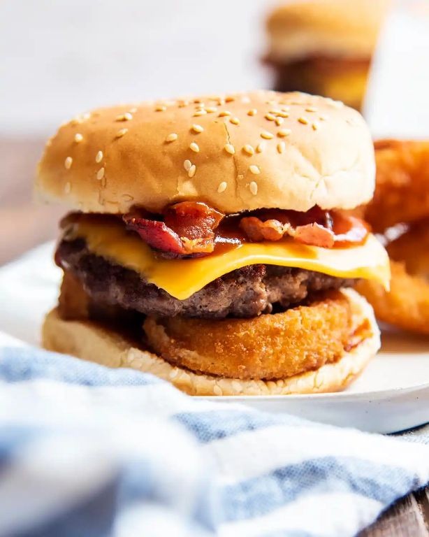 Classic Western Bacon Cheeseburger