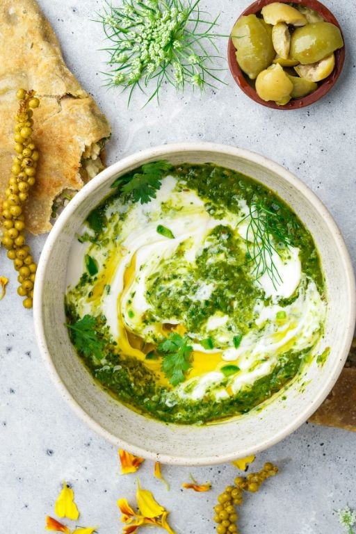 Classic Yemeni Green Skhug