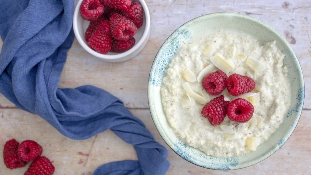 Coconut Almond Keto Chow Porridge