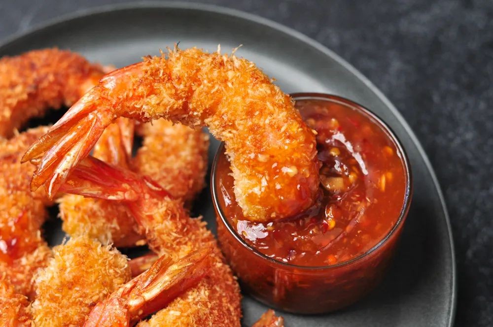 Coconut Breaded Shrimp with Sweet Chili Sauce