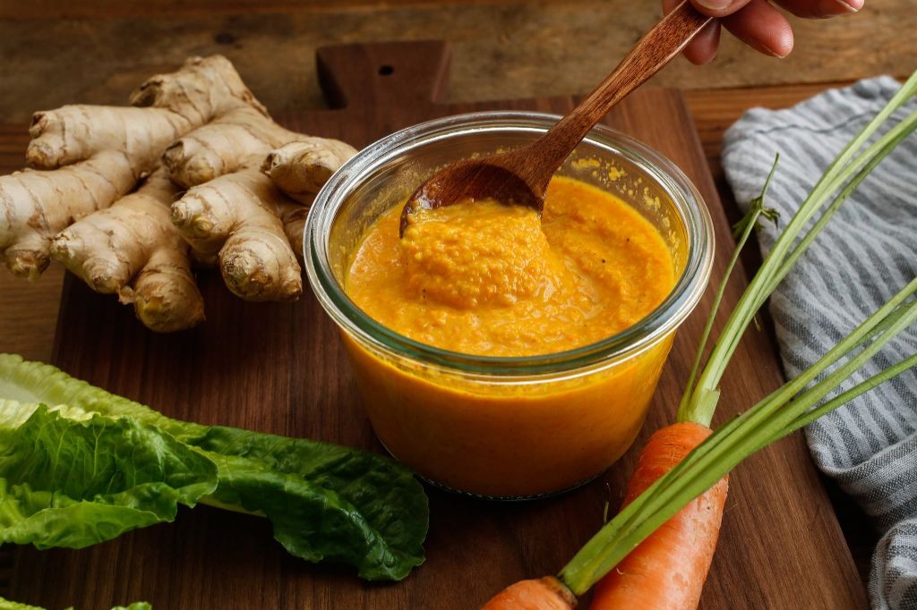 Coconut Miso Ginger Dressing