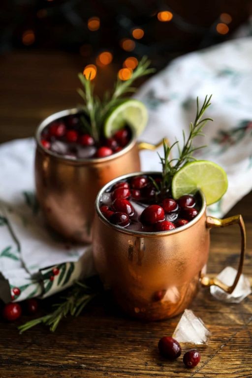 Cranberry Vodka Mule