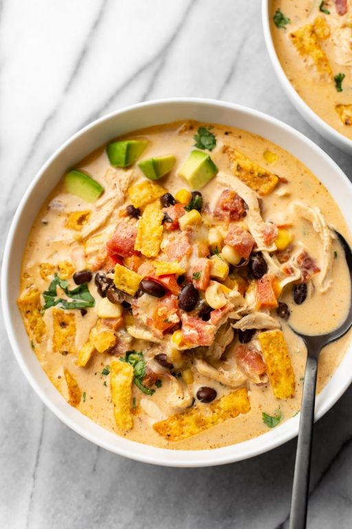 Creamy Chicken Taco Soup
