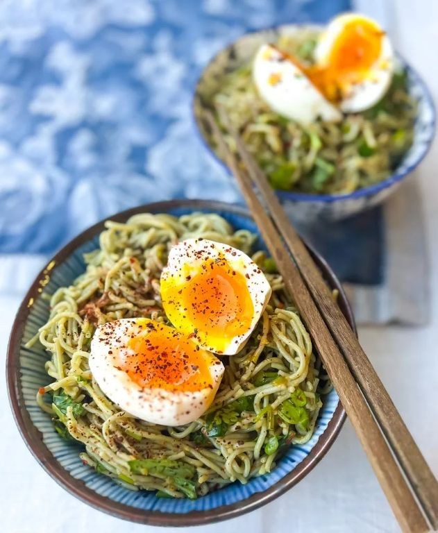 Creamy Cobblemon Ramen with Soft-Boiled Egg