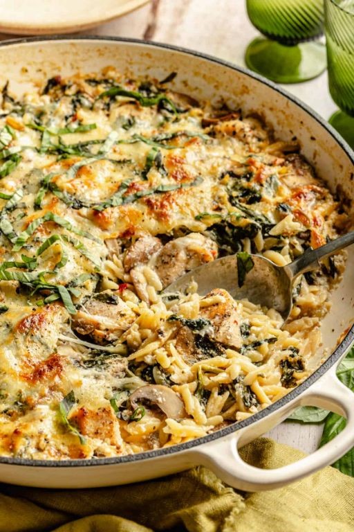 Creamy Ricotta and Chicken Pasta Bake