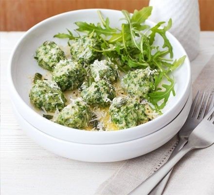 Creamy Spinach and Ricotta Gnocchi
